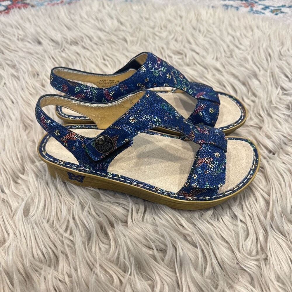 Alegría leather sandals size 38 (US 8)